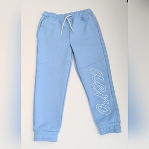 Aeropostale Kids (Size 6/XS) Light/Pastel Blue Elastic Waist Sweatpants/Joggers